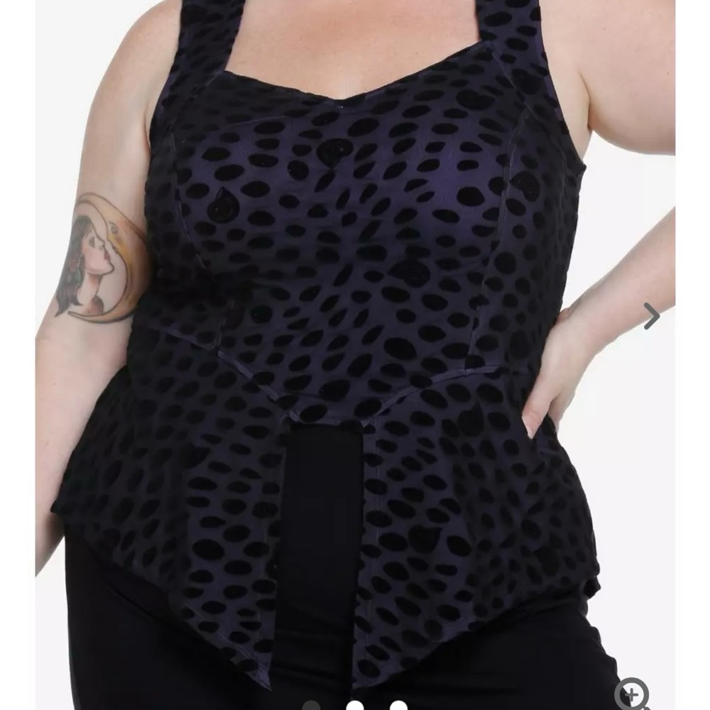 Hot Topic The Little Mermaid Ursula Top